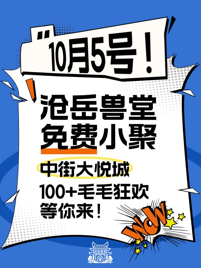 百兽狂欢的活动海报