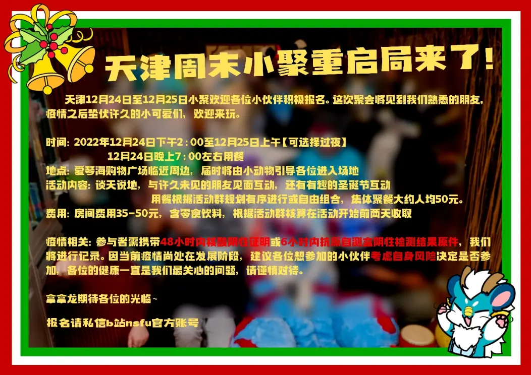 毛毛团员的活动海报