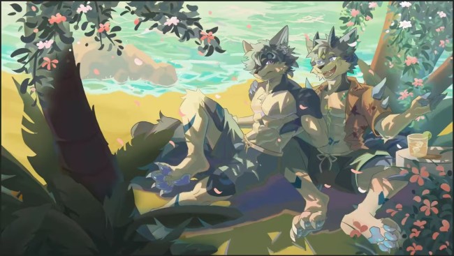 夏饱和的活动海报